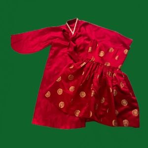 Handmade Red Kimono and Dress